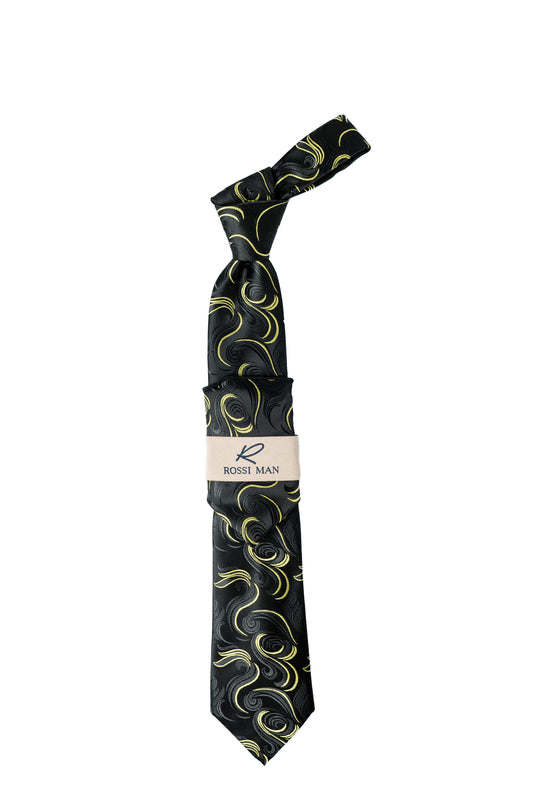 Rossi Man Tie and Pocket Round RMR565-1