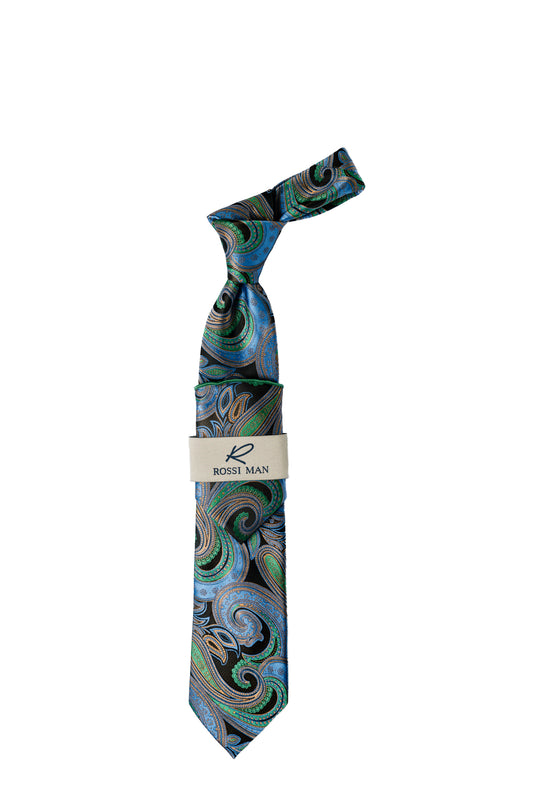Rossi Man Tie and Pocket Round RMR566-2