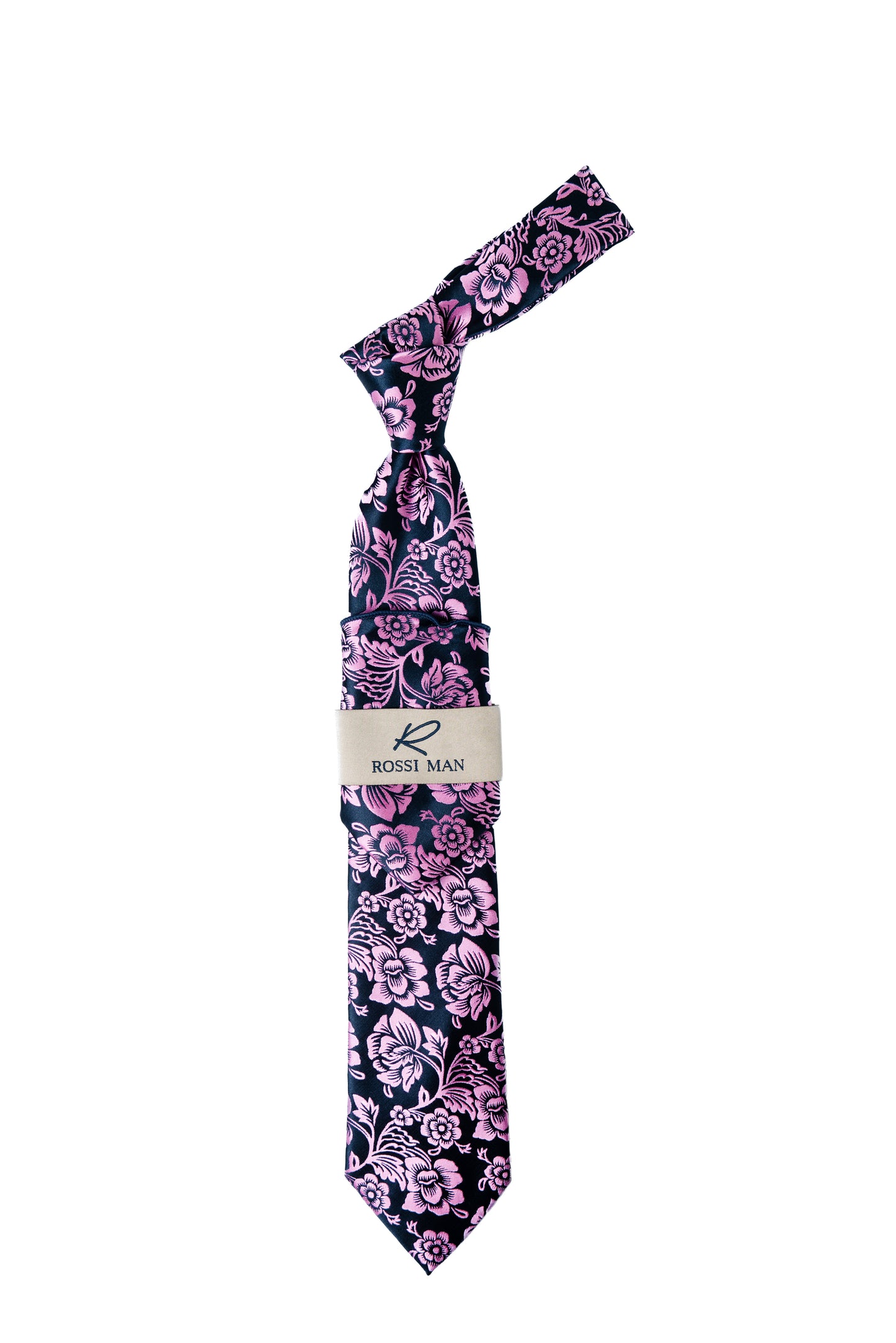 Rossi Man Tie and Pocket Round RMR567-3