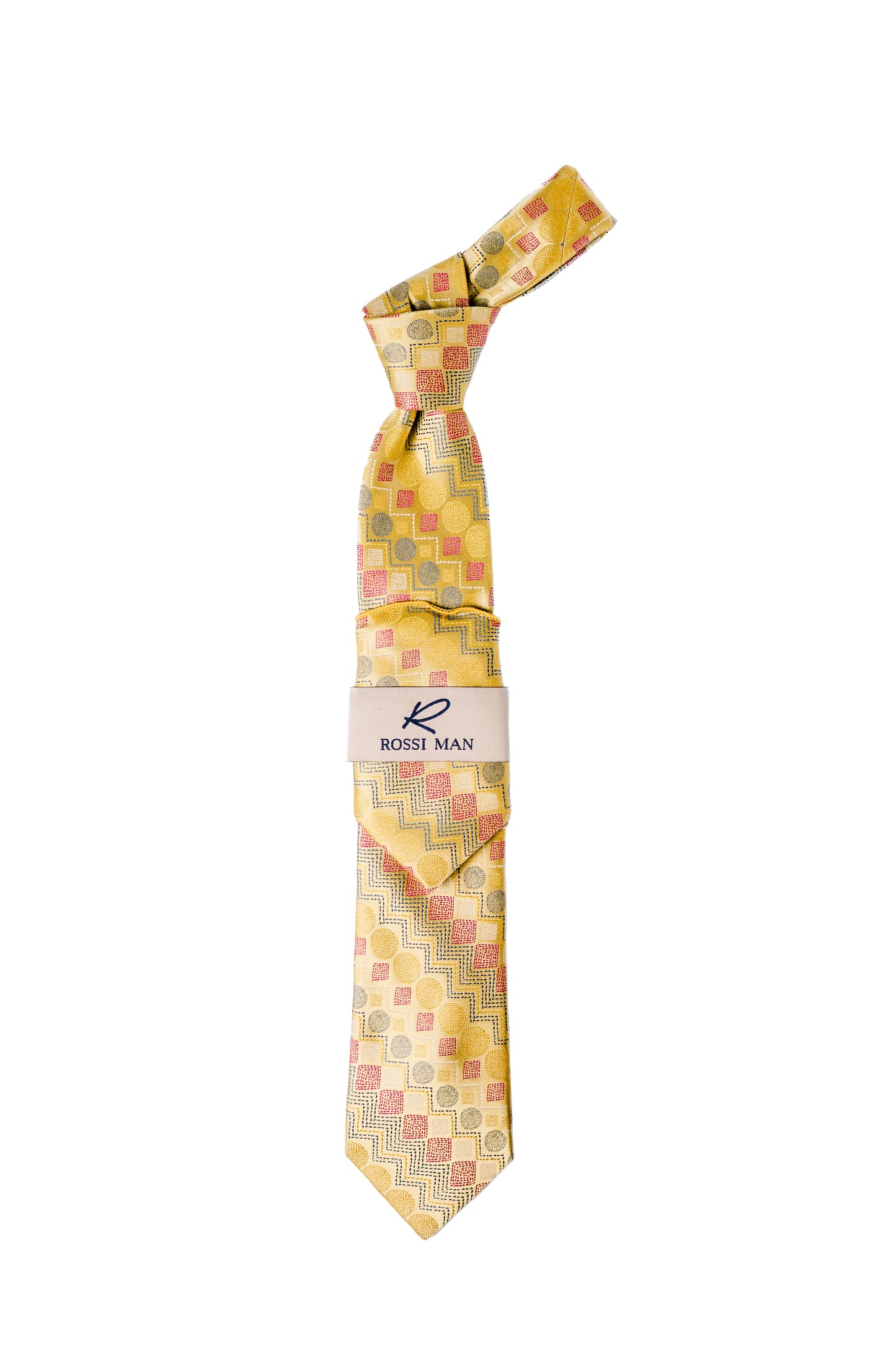 Rossi Man Tie and Pocket Round RMR568-4