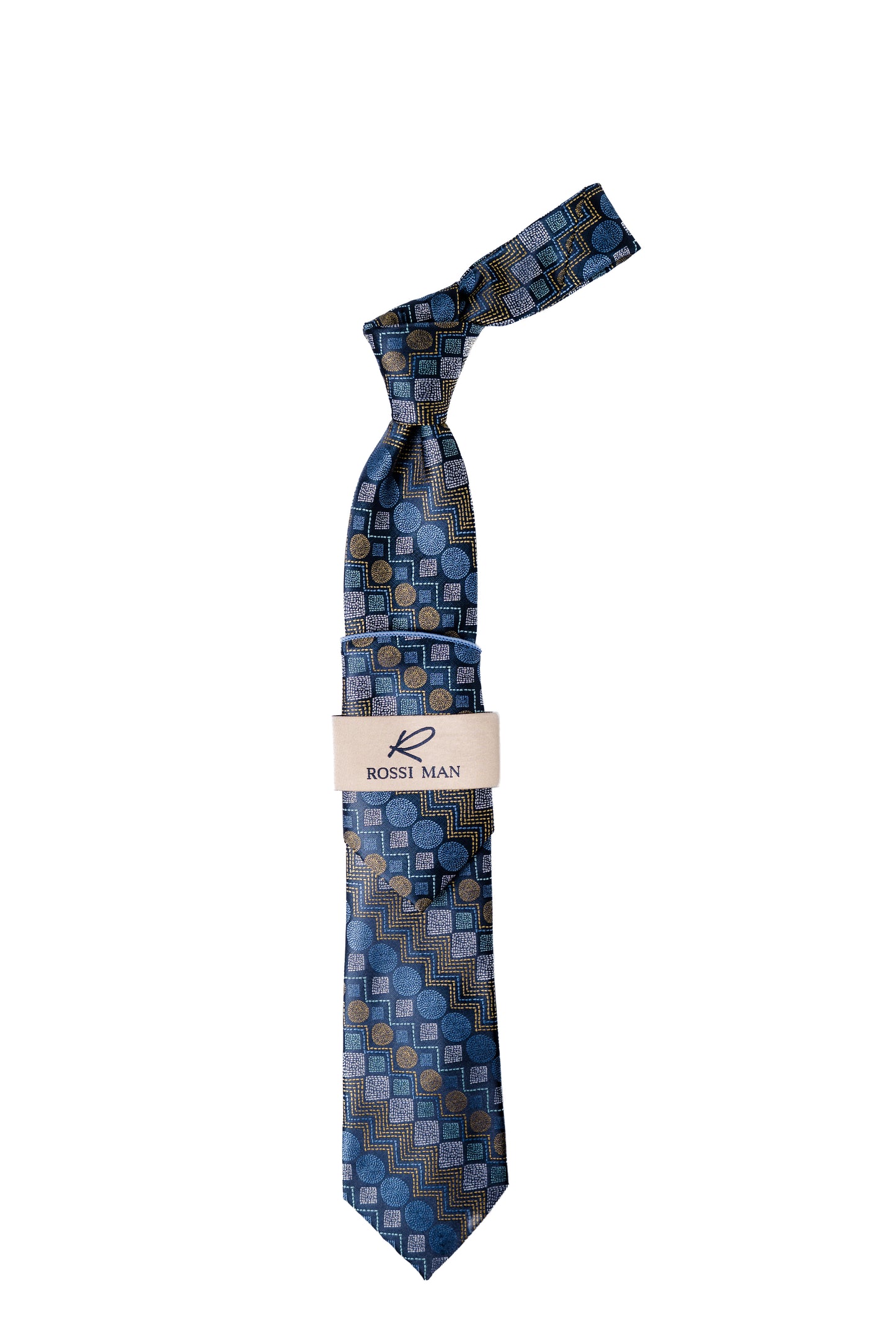 Rossi Man Tie and Pocket Round RMR568-5