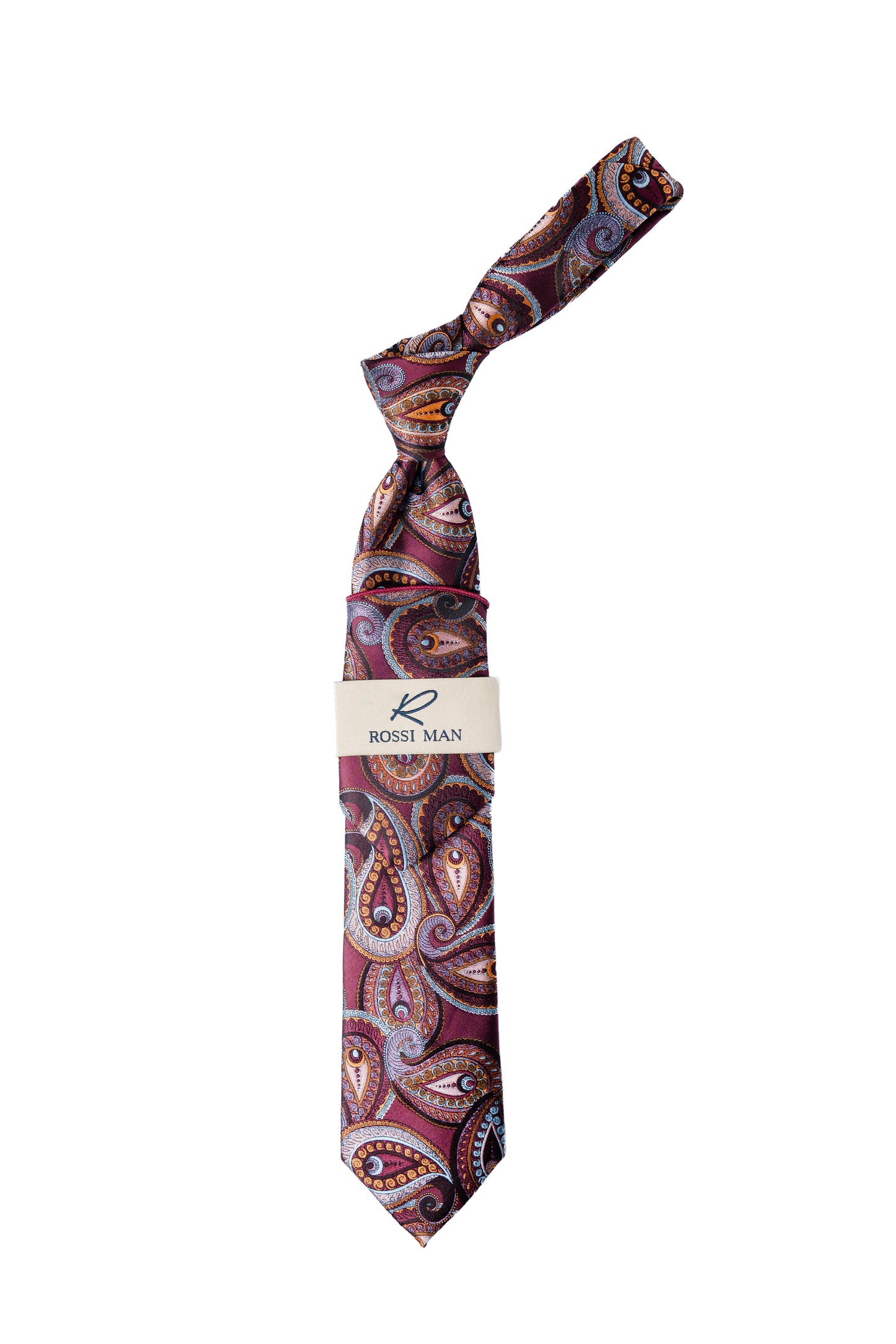 Rossi Man Tie and Pocket Round RMR571-3