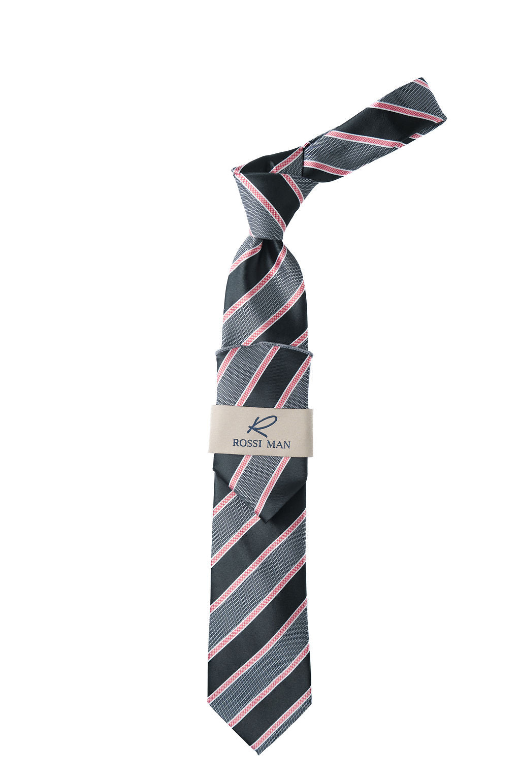 Rossi Man Tie and Pocket Round RMR603-1