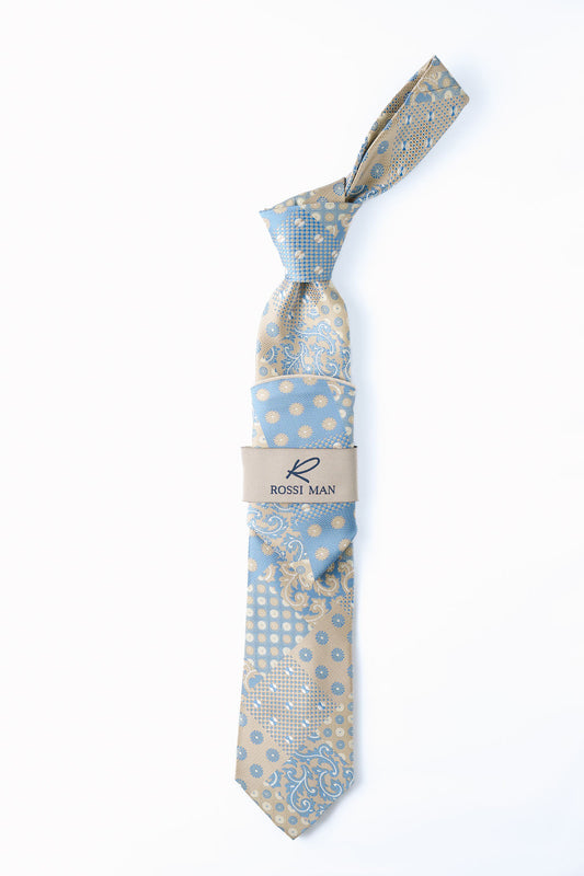 Rossi Man Tie and Pocket Round RMR607-4