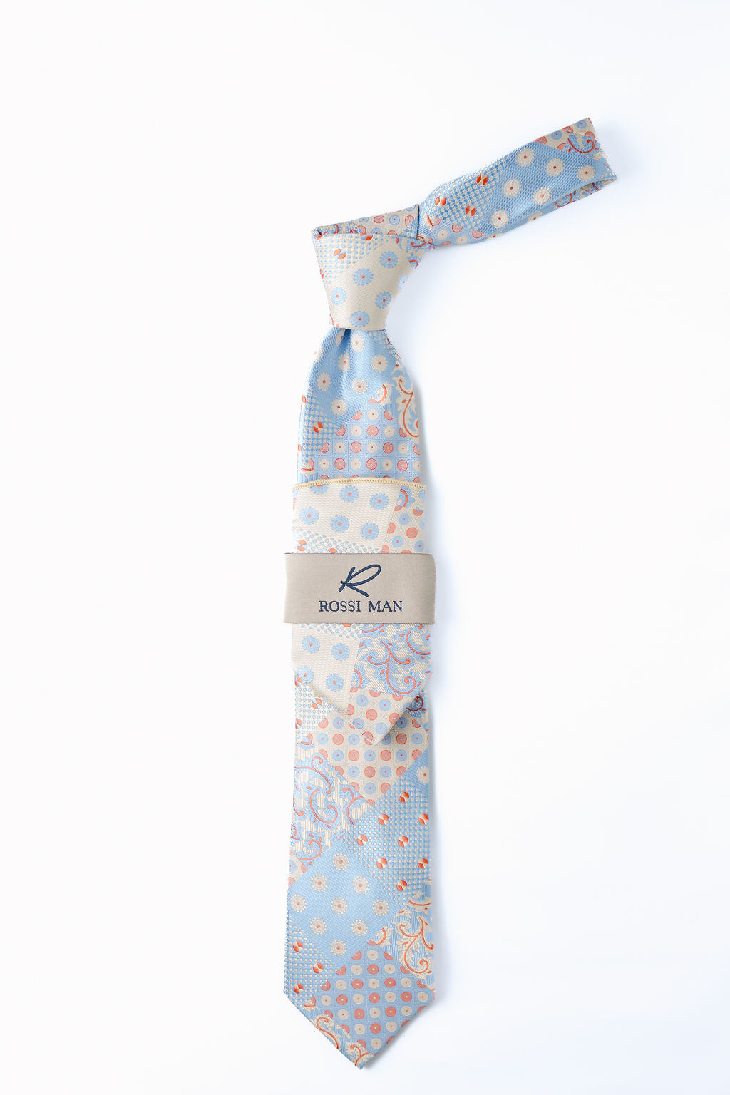 Rossi Man Tie and Pocket Round RMR607-5