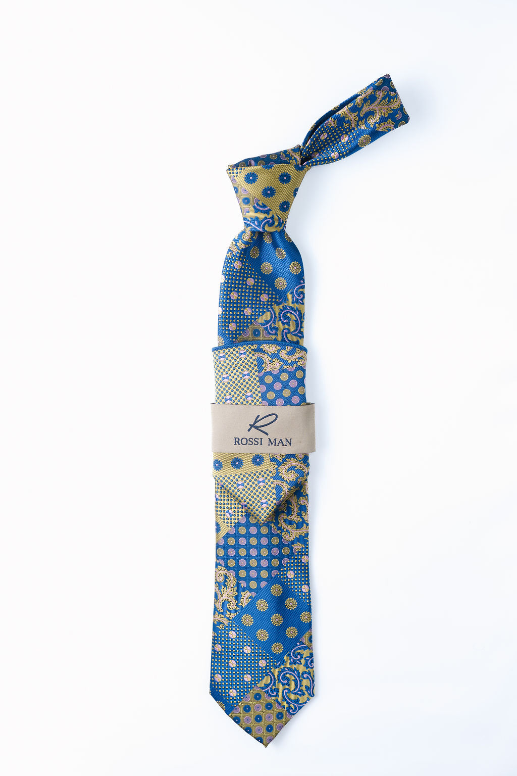 Rossi Man Tie and Pocket Round RMR607-6