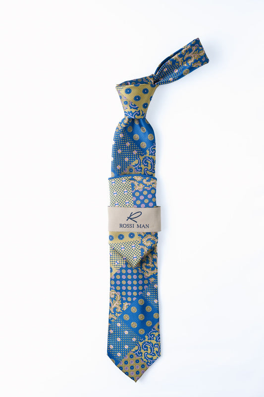 Rossi Man Tie and Pocket Round RMR607-6