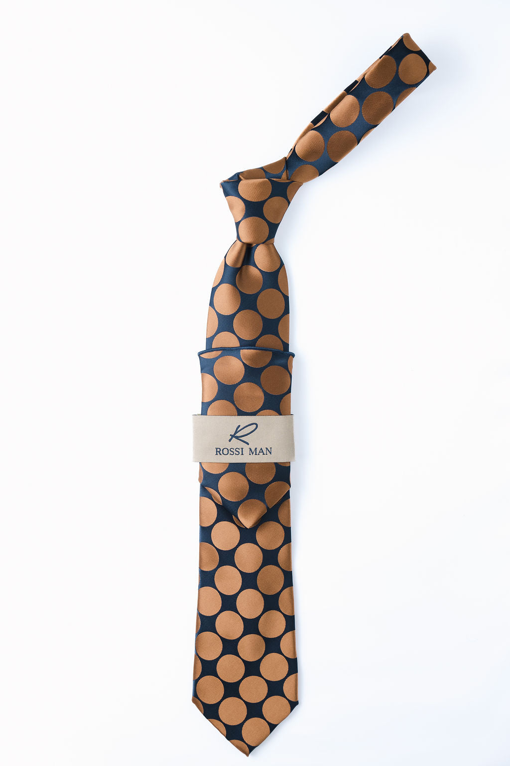 Rossi Man Tie and Pocket Round RMR609-8