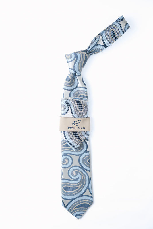 Rossi Man Tie and Pocket Round RMR610-3