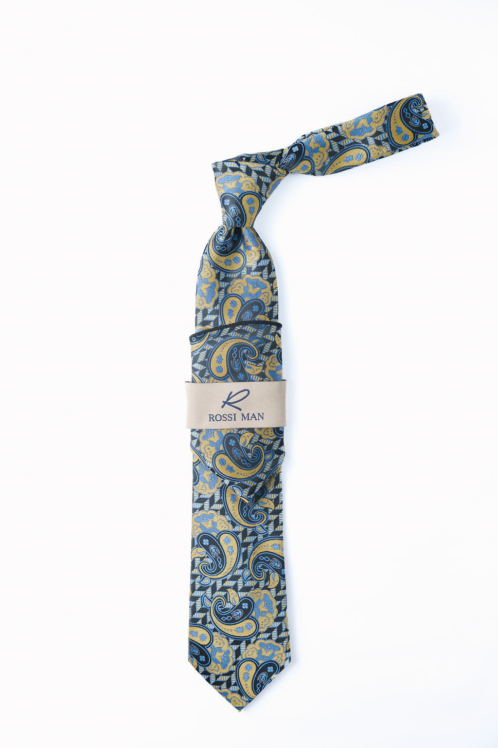 Rossi Man Tie and Pocket Round RMR611-1