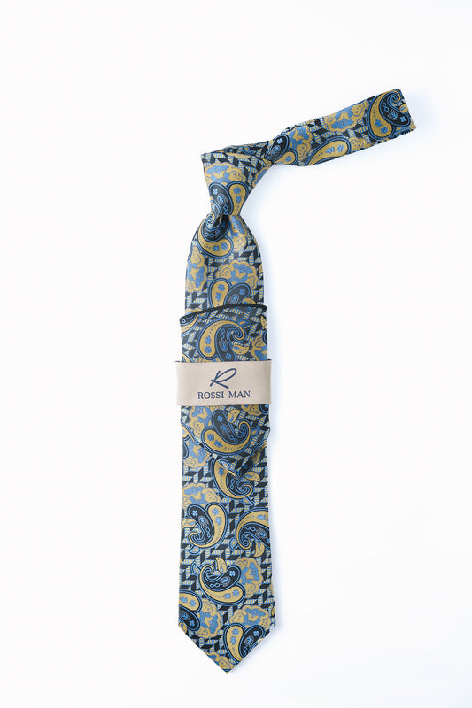 Rossi Man Tie and Pocket Round RMR611-1