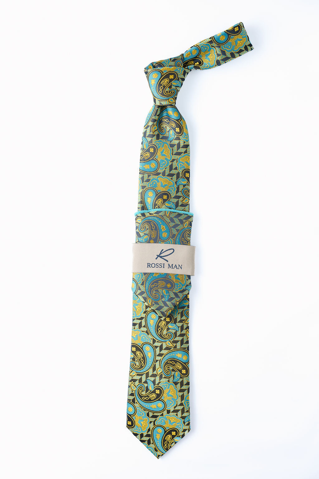 Rossi Man Tie and Pocket Round RMR611-3