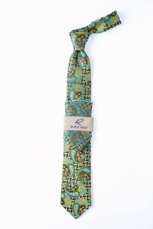Rossi Man Tie and Pocket Round RMR611-3
