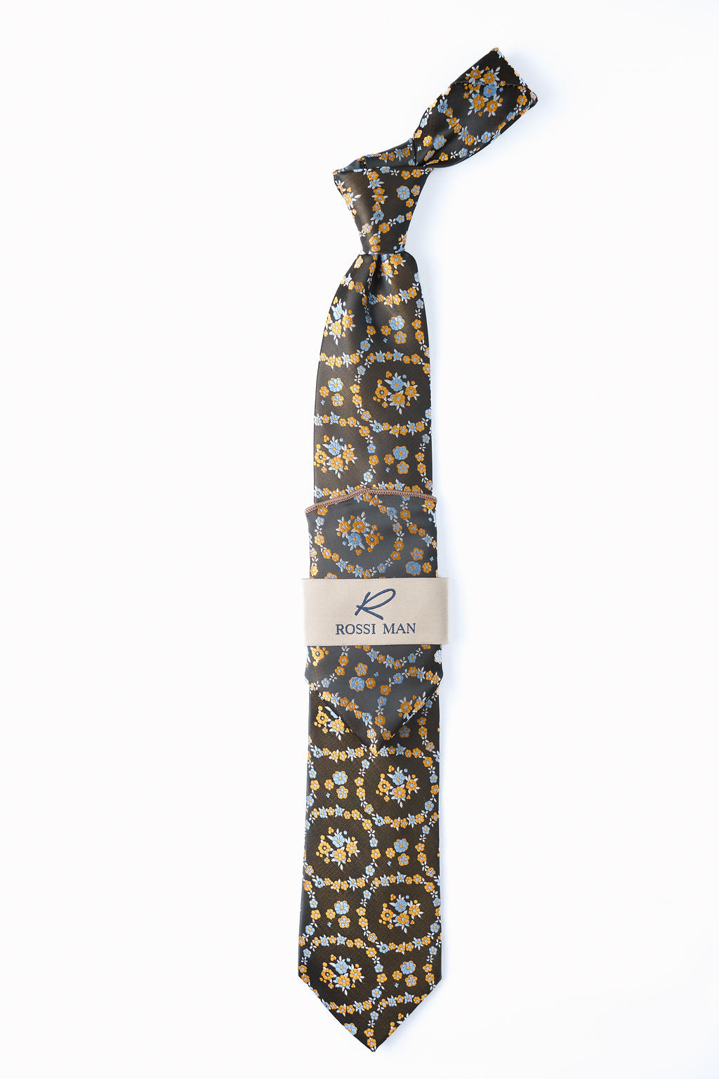 Rossi Man Tie and Pocket Round RMR613-3