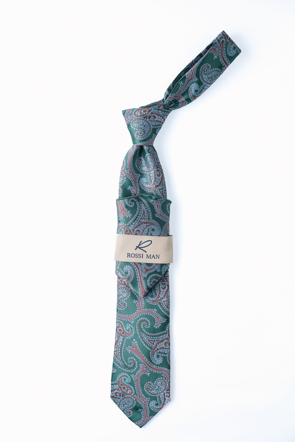 Rossi Man Tie and Pocket Round RMR615-2