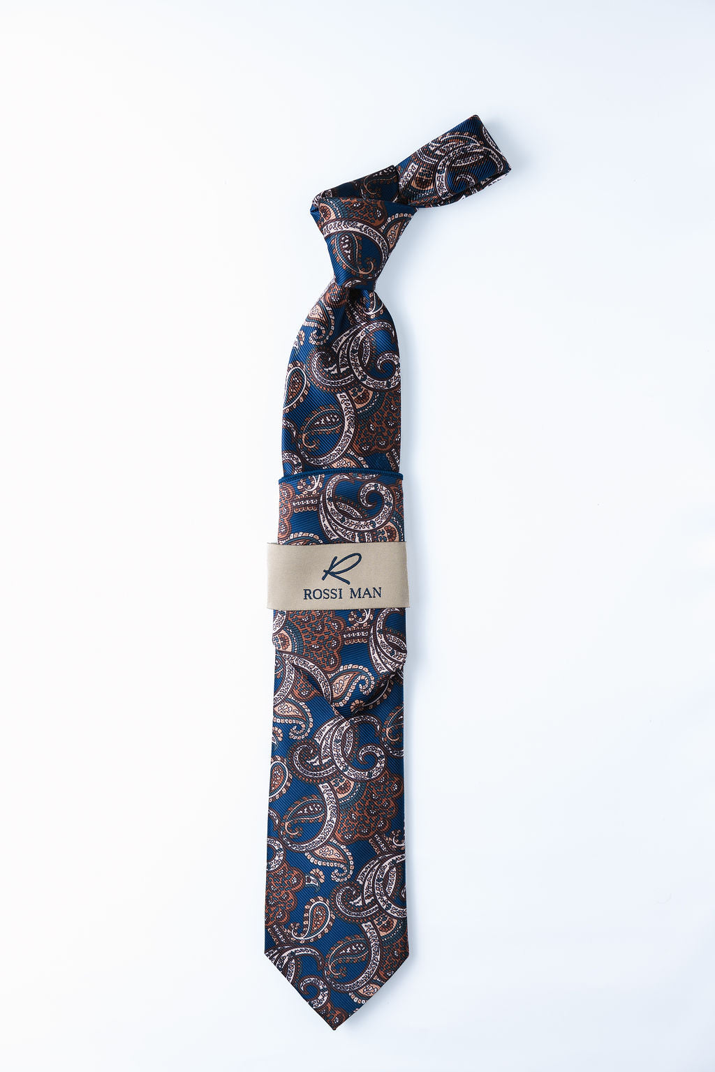 Rossi Man Tie and Pocket Round RMR625-2