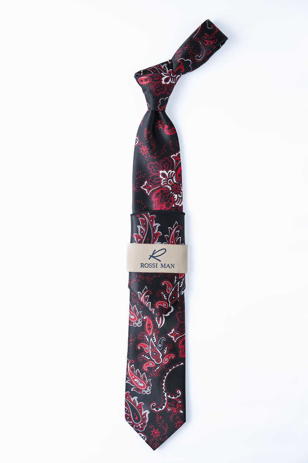 Rossi Man Tie and Pocket Round RMR626-1