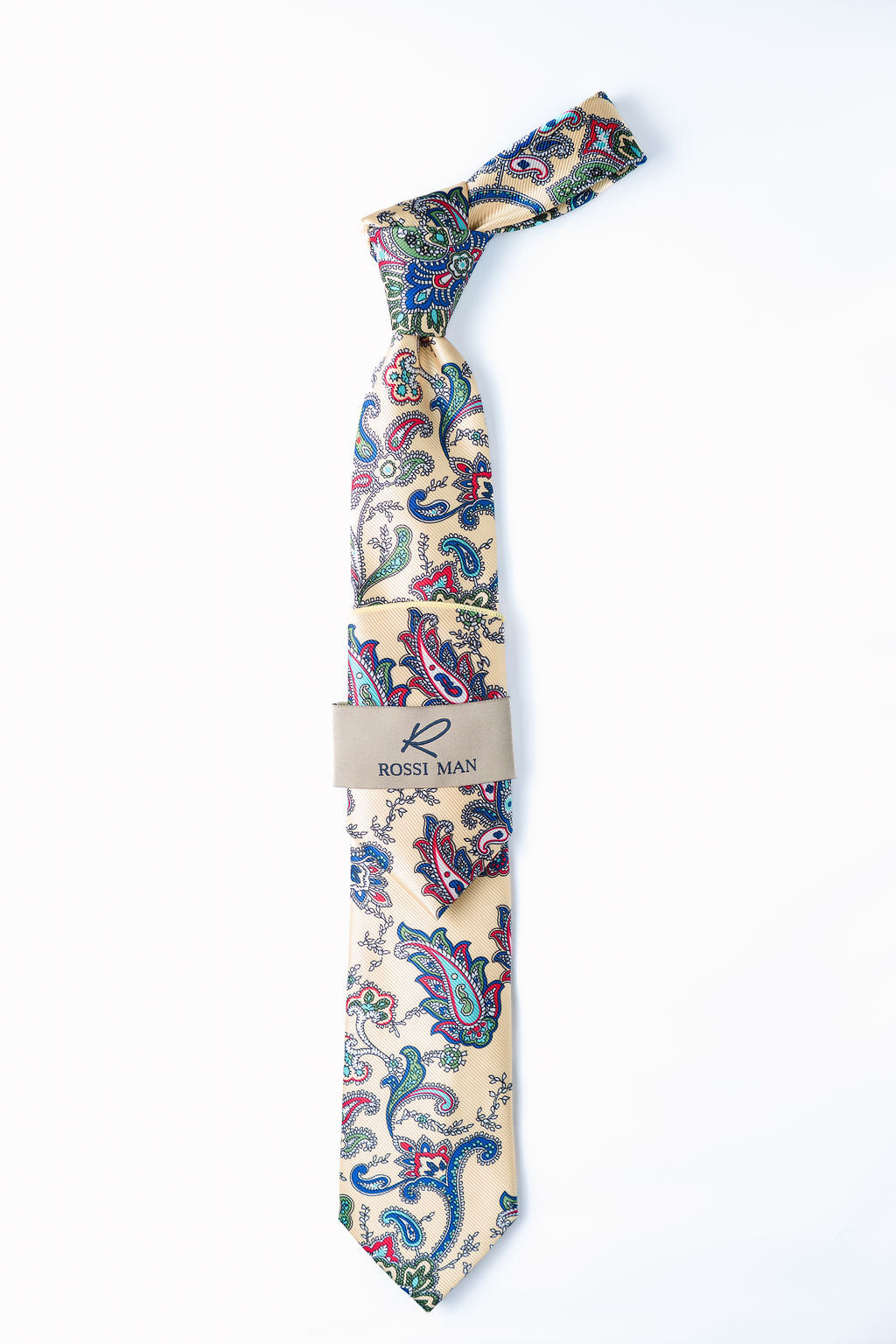Rossi Man Tie and Pocket Round RMR626-2