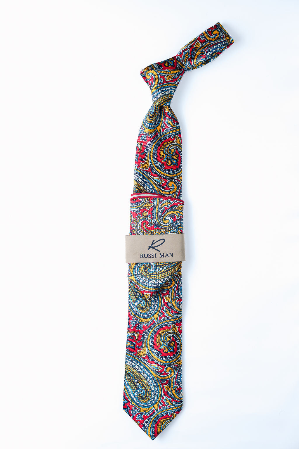 Rossi Man Tie and Pocket Round RMR627-2