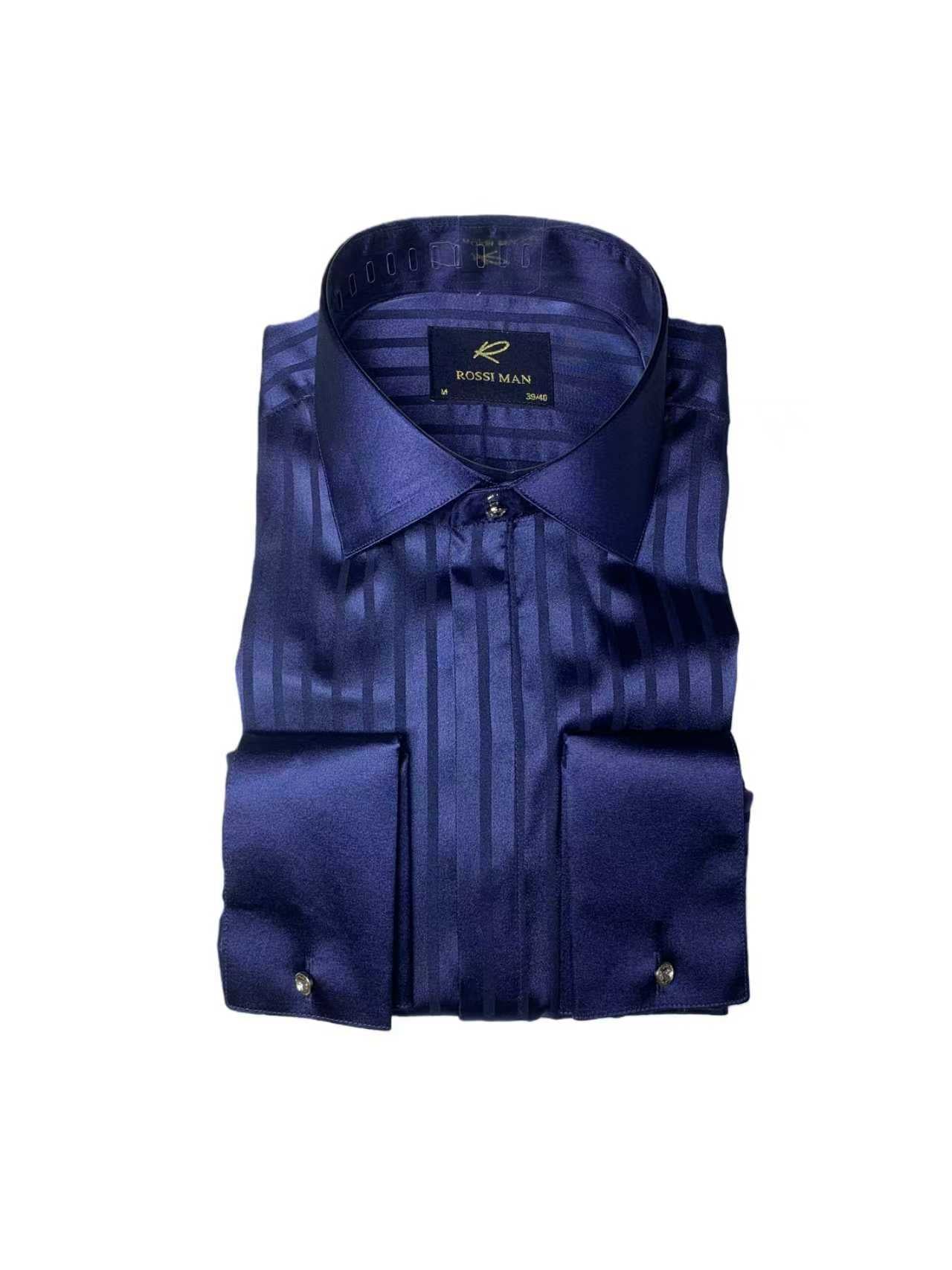 ROSSI MAN DRESS SHIRT RS10 NAVY