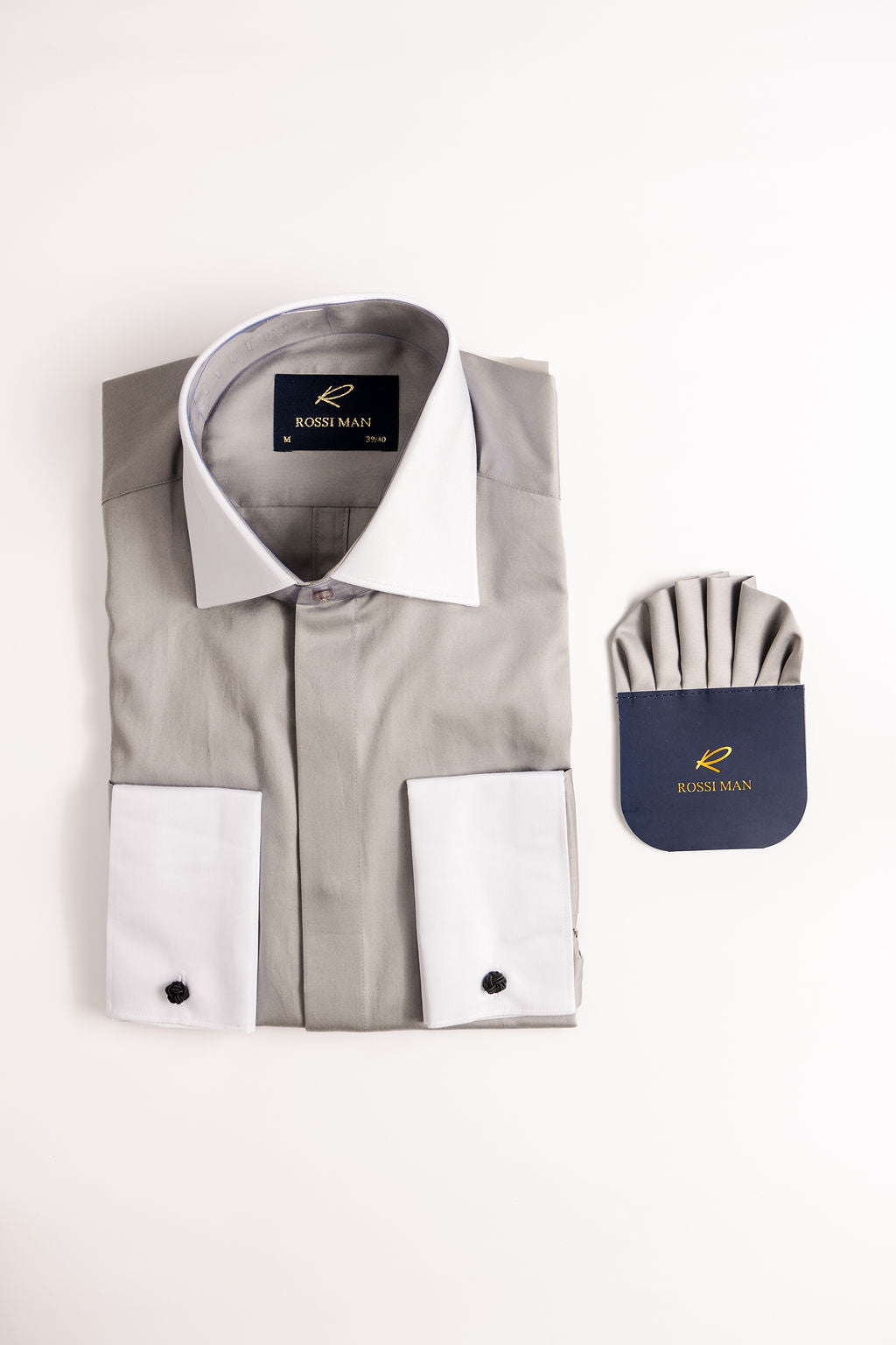 ROSSI MAN SHIRT RS2-GRAY