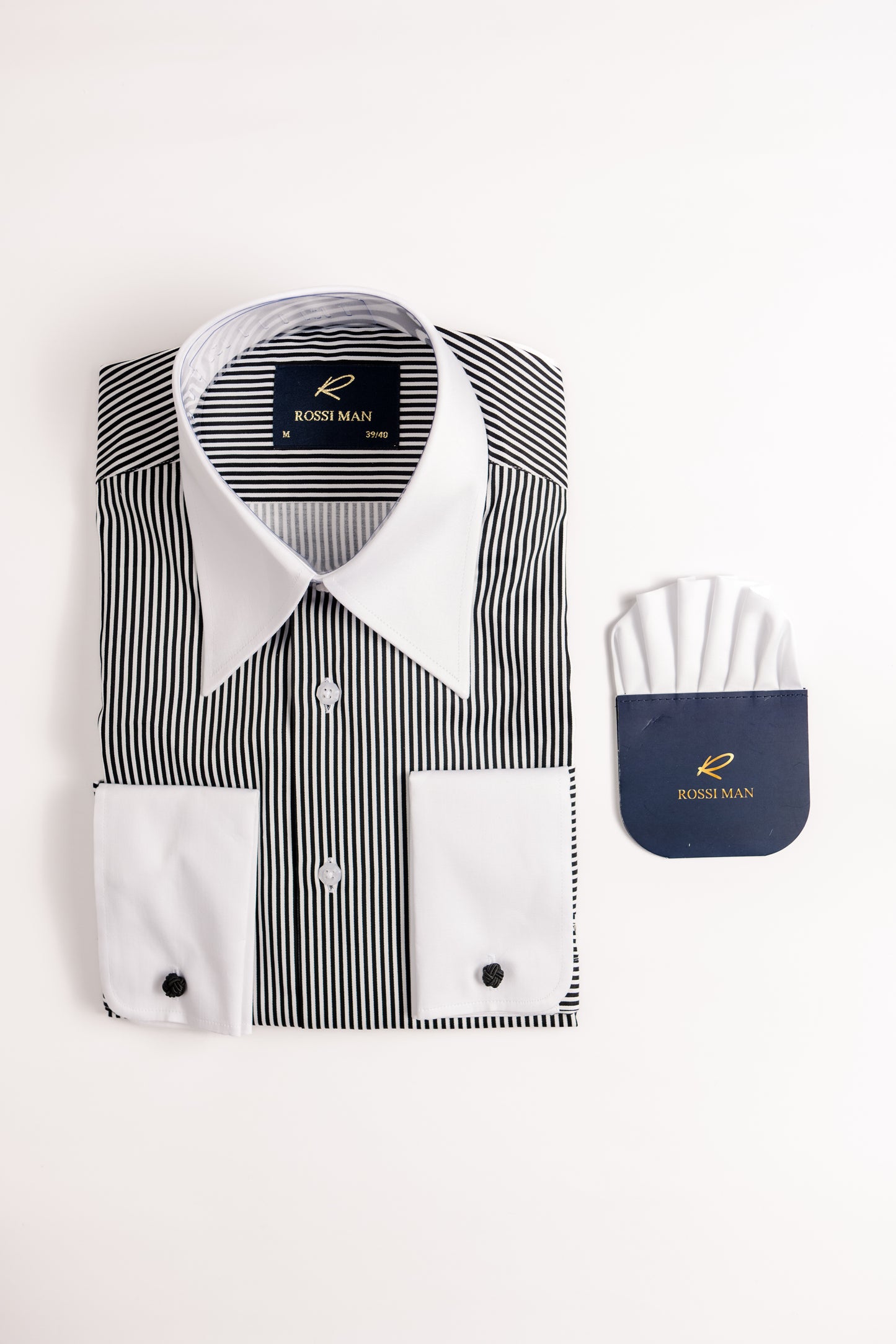 ROSSI MAN SHIRT RS5 BLACK ST