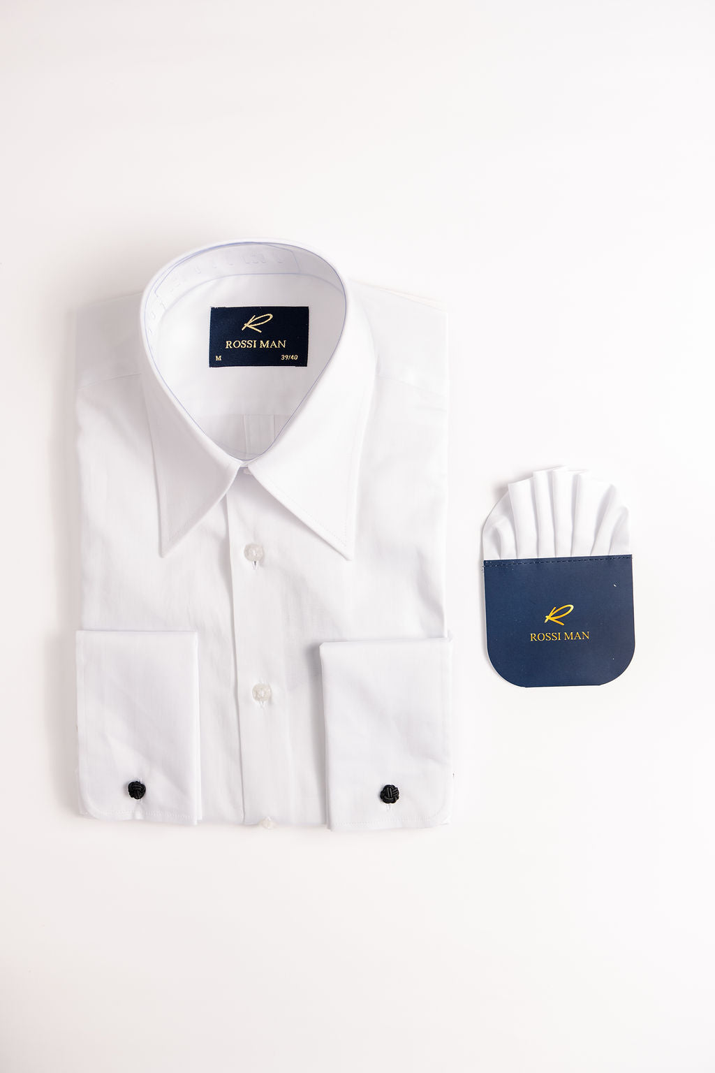 ROSSI MAN SHIRT RS5 WHITE