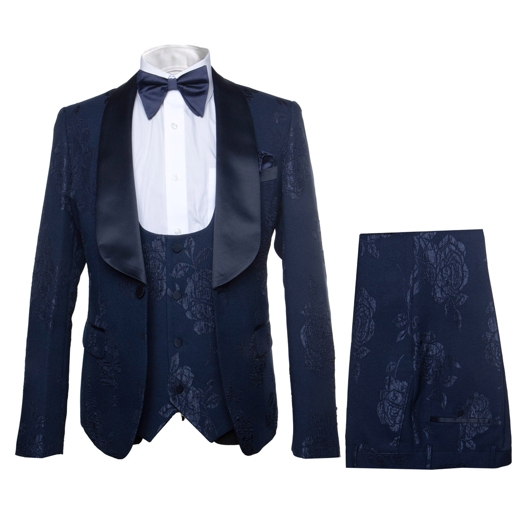 ROSSI MAN SMOKING S 3 PIECE TUXEDO RM1252