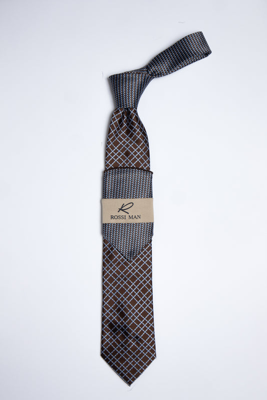 Rossi Man Tie and Pocket Round TT251-4