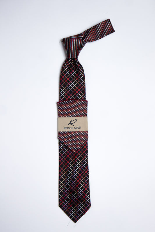 Rossi Man Tie and Pocket Round TT251-6