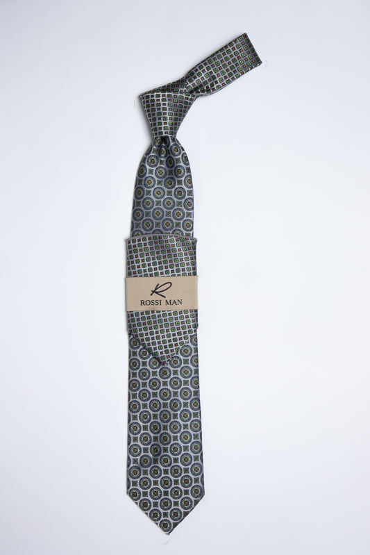 Rossi Man Tie and Pocket Round TT253-2