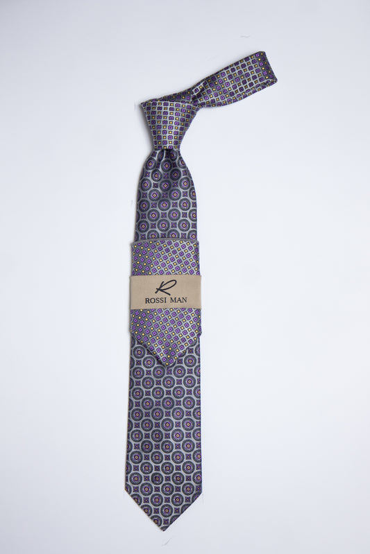 Rossi Man Tie and Pocket Round TT253-5