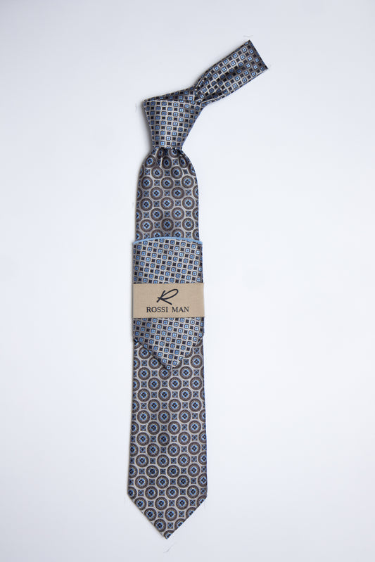Rossi Man Tie and Pocket Round TT253-6