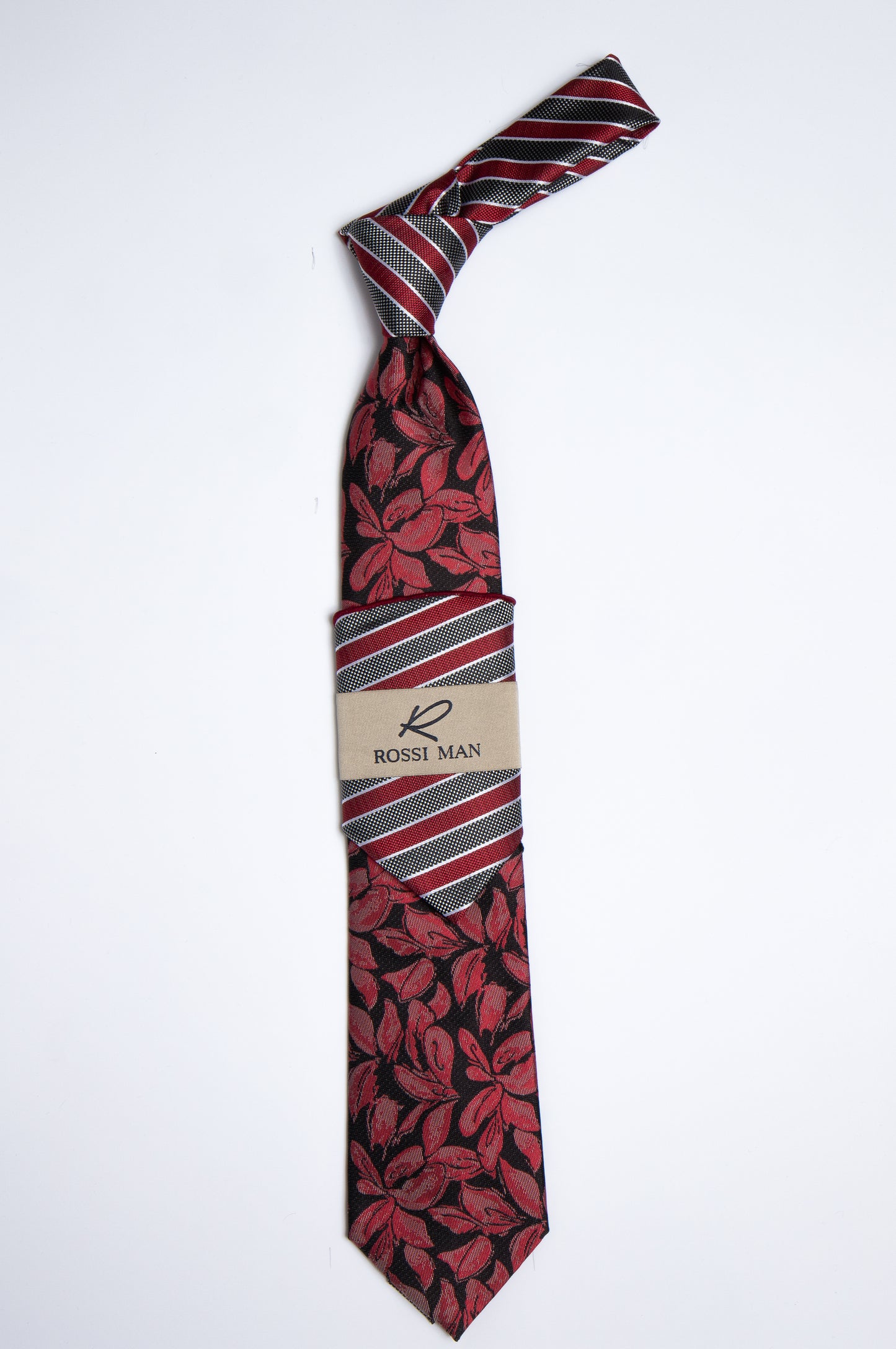 Rossi Man Tie and Pocket Round TT254-2