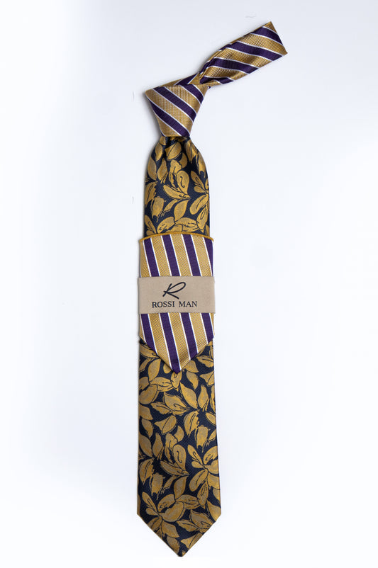 Rossi Man Tie and Pocket Round TT254-3