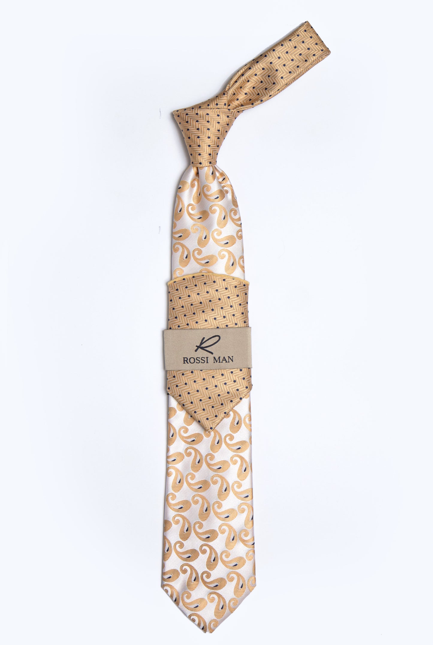 Rossi Man Tie and Pocket Round TT255-1