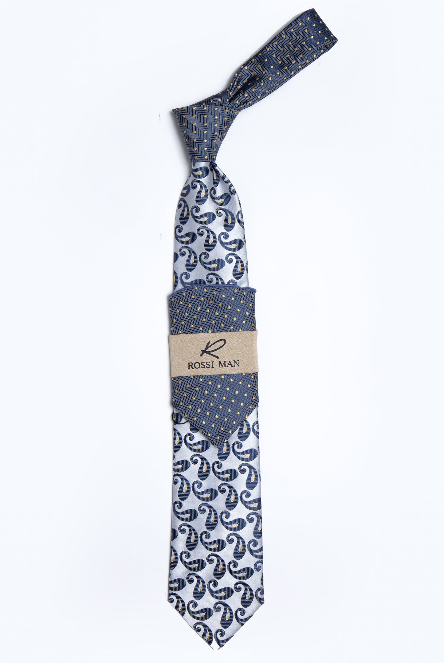 Rossi Man Tie and Pocket Round TT255-4