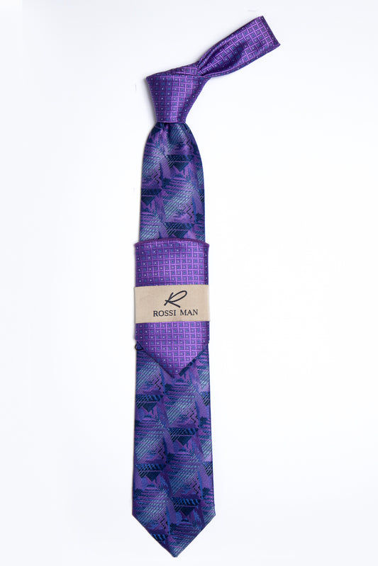 Rossi Man Tie and Pocket Round TT257-2