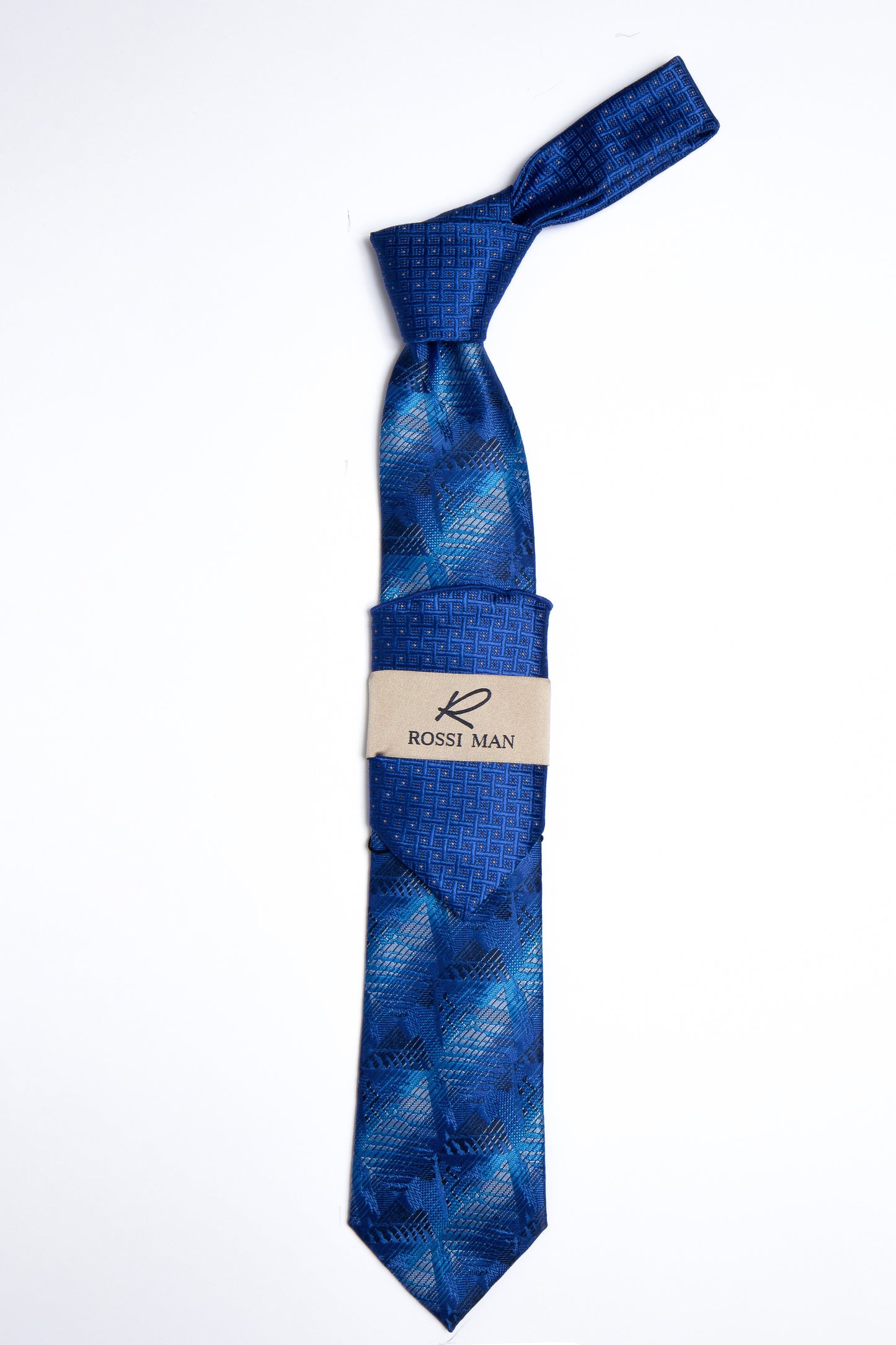 Rossi Man Tie and Pocket Round TT257-4