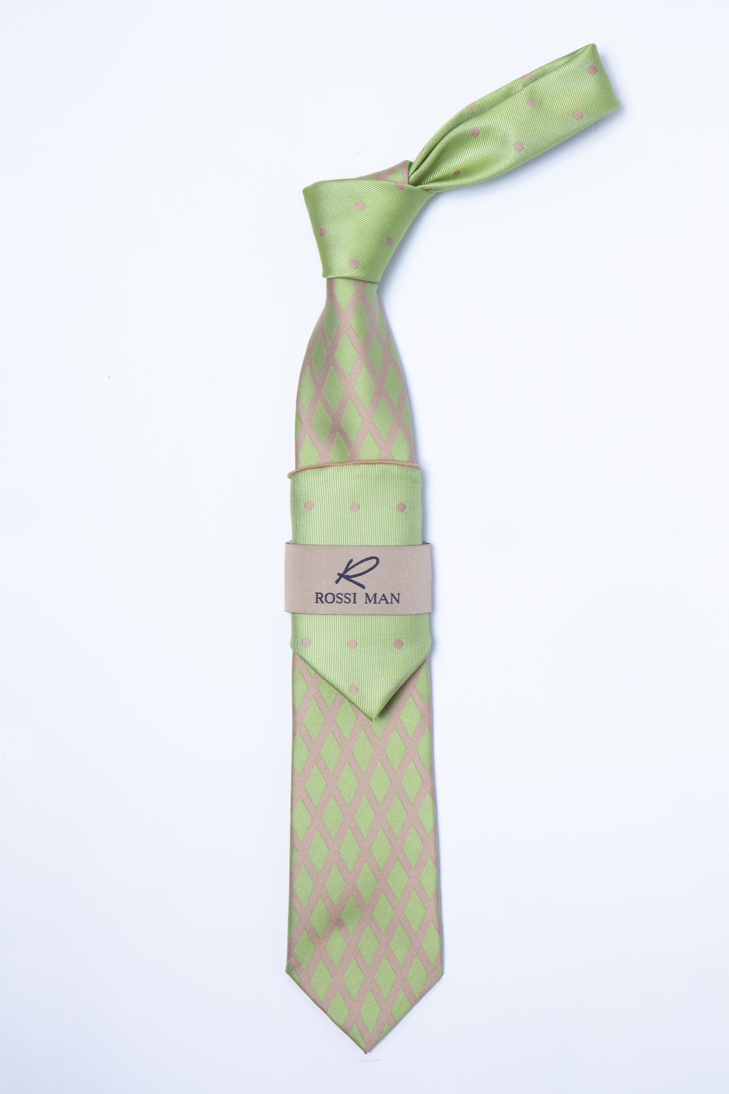 Rossi Man Tie and Pocket Round TT317-1