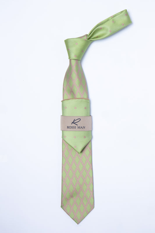 Rossi Man Tie and Pocket Round TT317-1