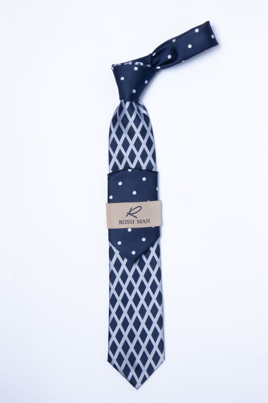 Rossi Man Tie and Pocket Round TT317-3