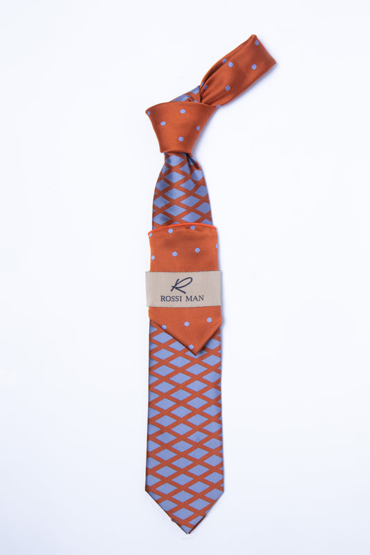 Rossi Man Tie and Pocket Round TT317-5