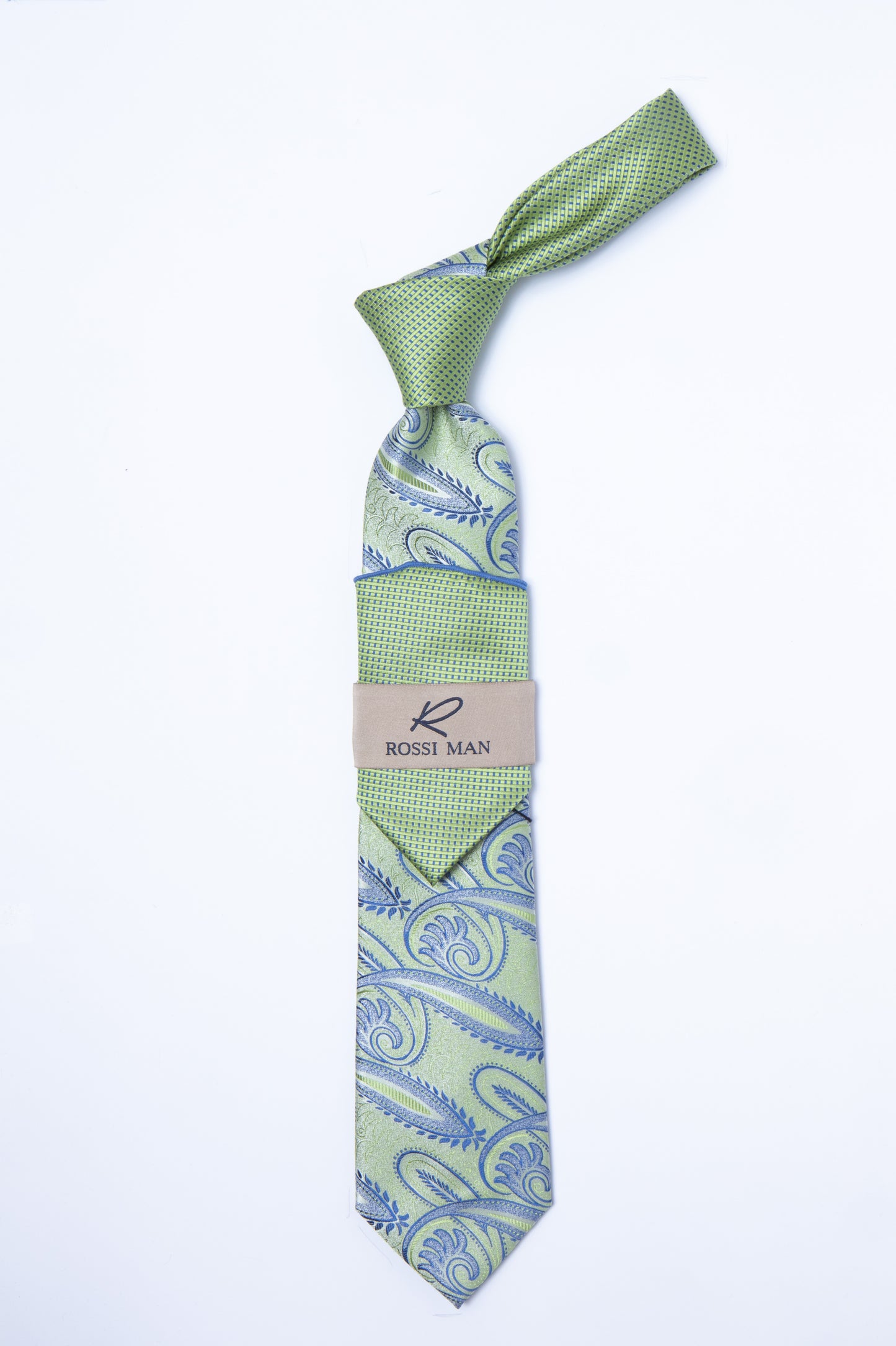 Rossi Man Tie and Pocket Round TT318-4