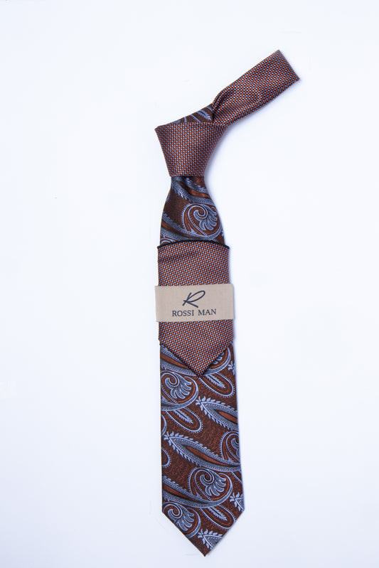 Rossi Man Tie and Pocket Round TT318-7