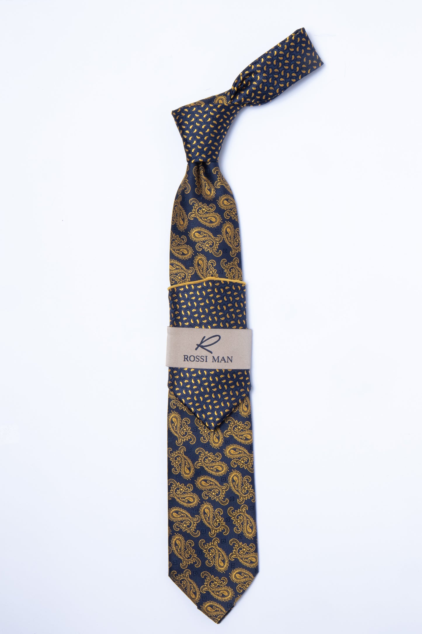Rossi Man Tie and Pocket Round TT320-1