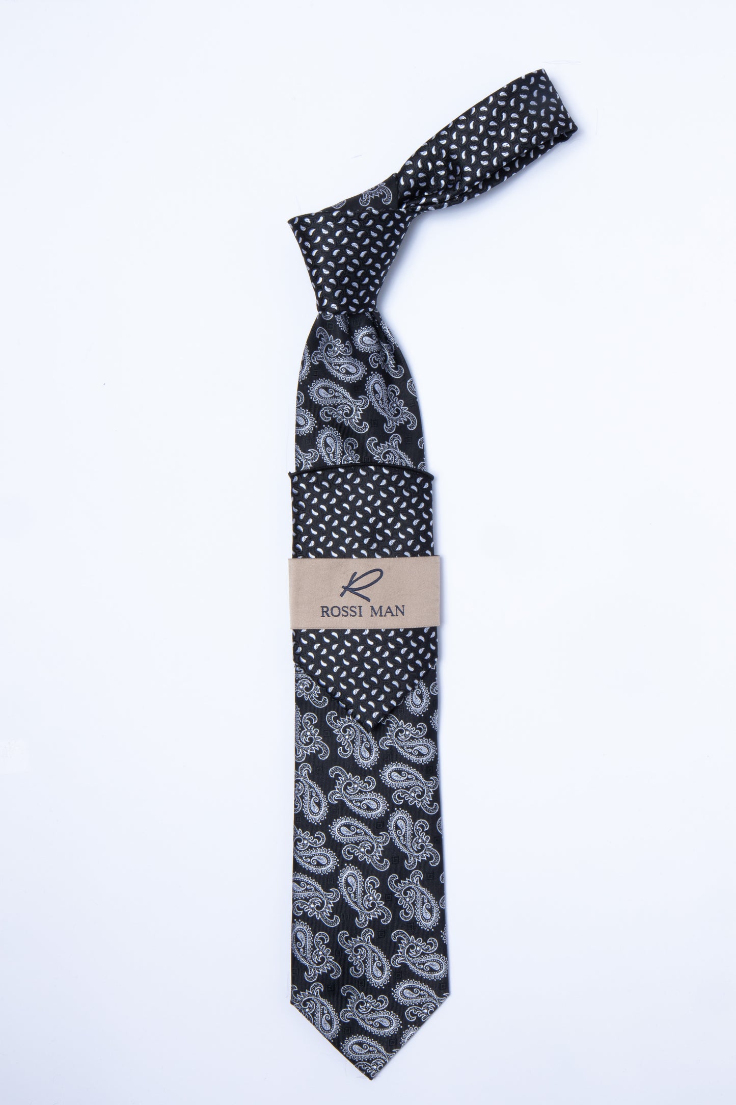 Rossi Man Tie and Pocket Round TT320-6