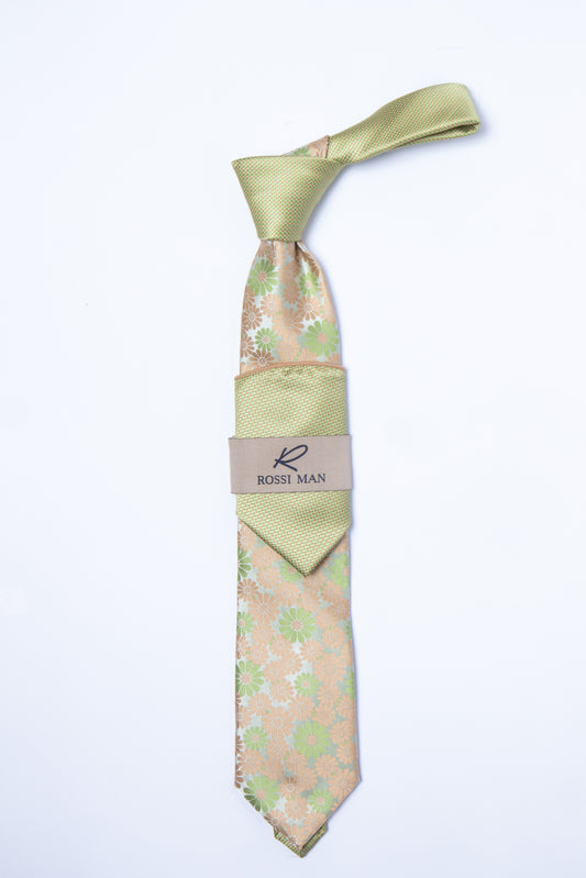 Rossi Man Tie and Pocket Round TT324-3
