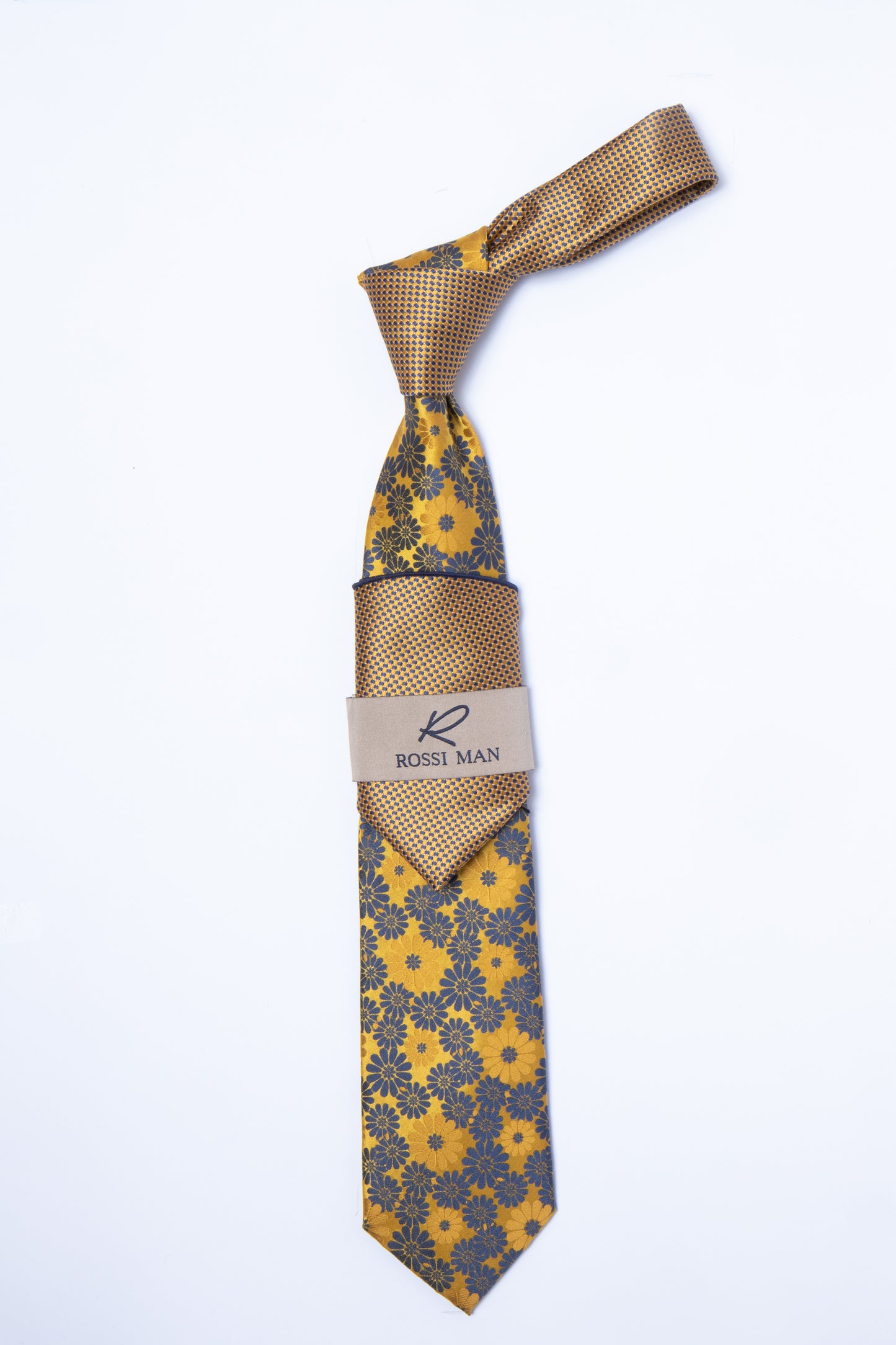 Rossi Man Tie and Pocket Round TT324-4
