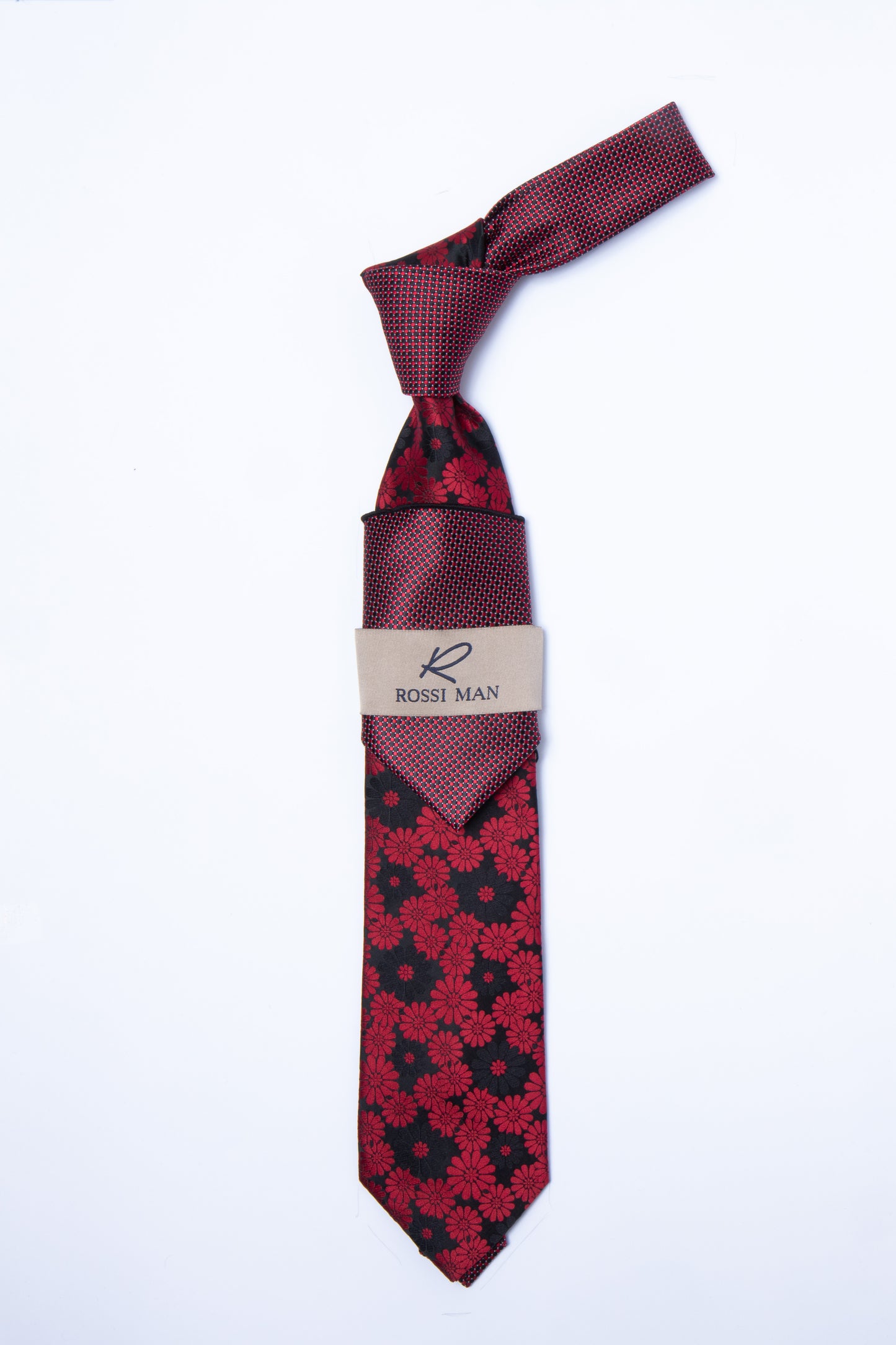 Rossi Man Tie and Pocket Round TT324-6